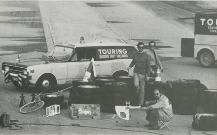 Test de pneus TCS 1973